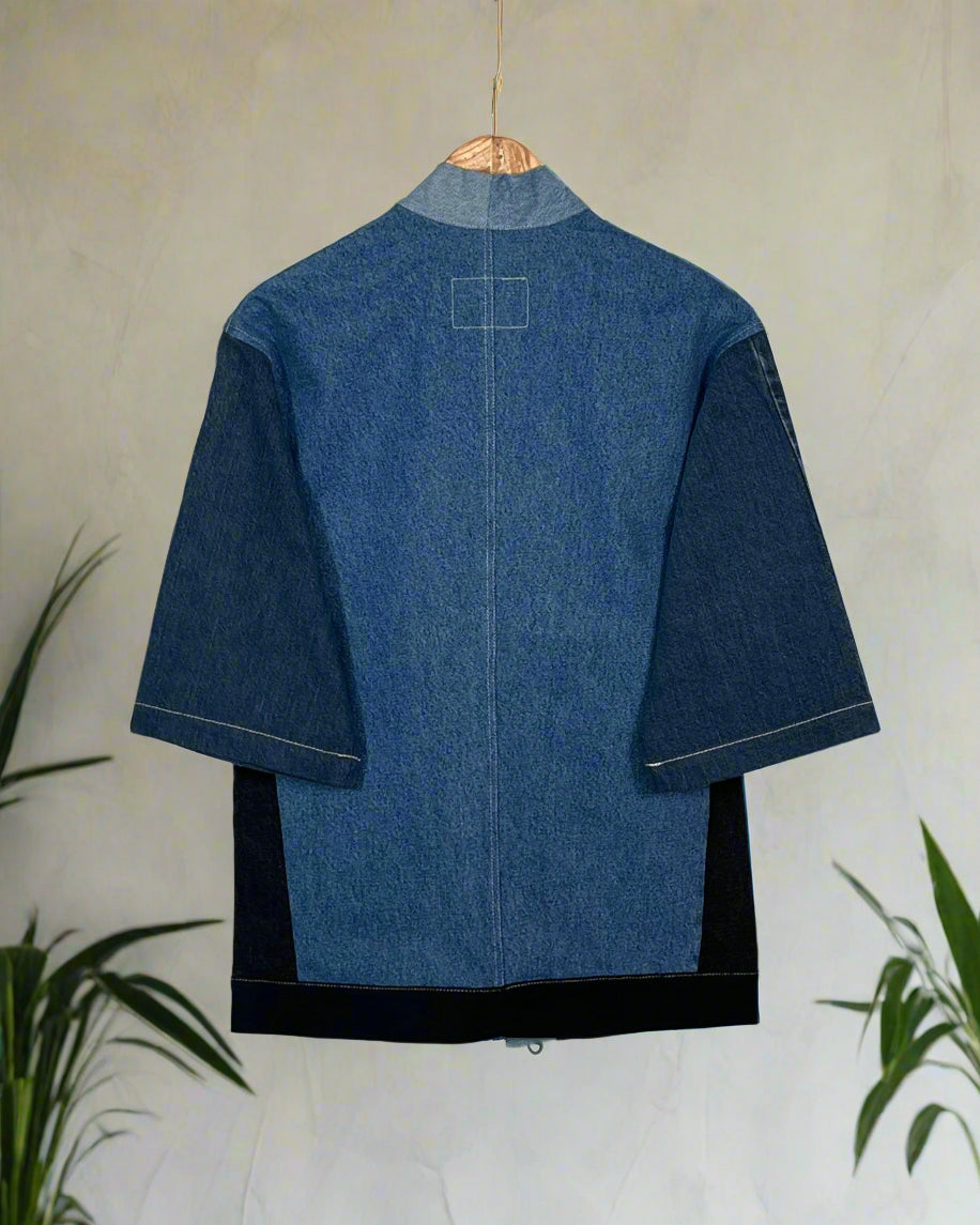 Upcycled Denim Kimono Jacket | 179