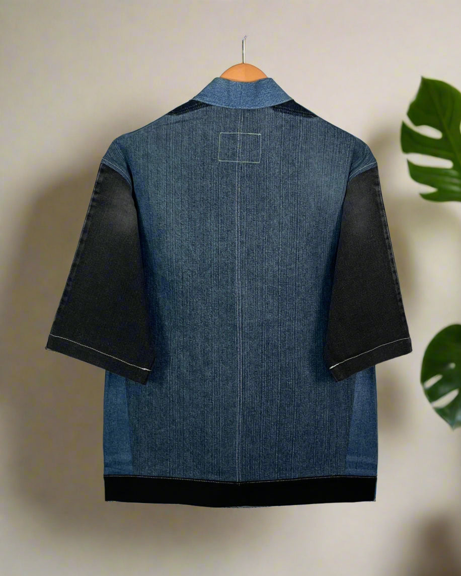 Upcycled Denim Kimono Jacket | 189