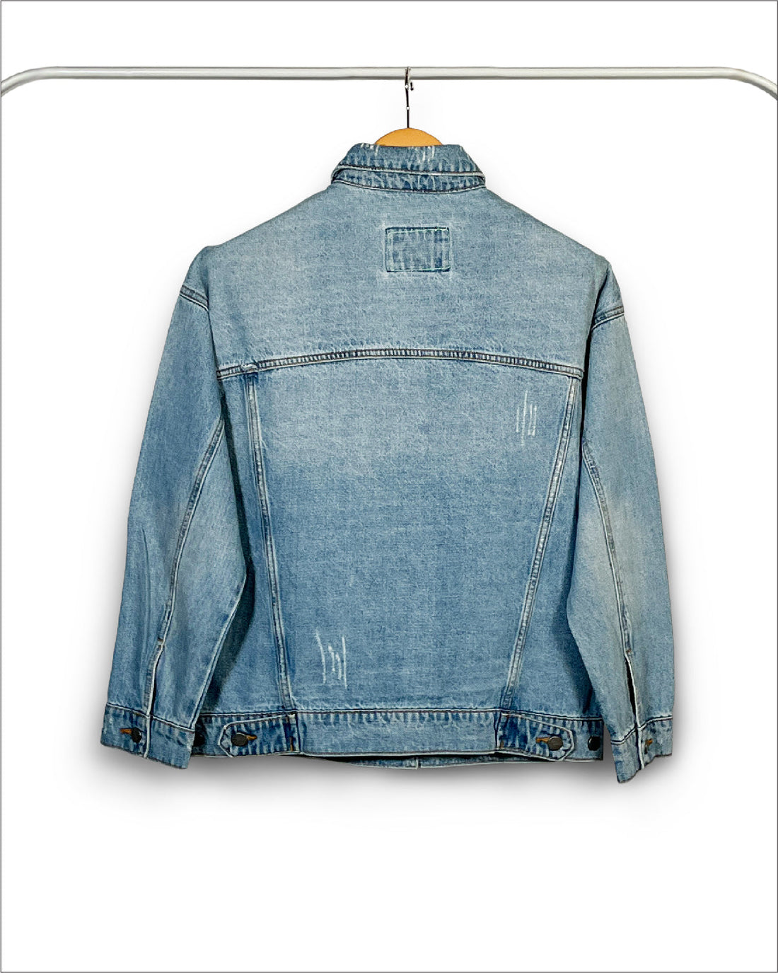 Light Indigo Classic Denim Trucker Jacket