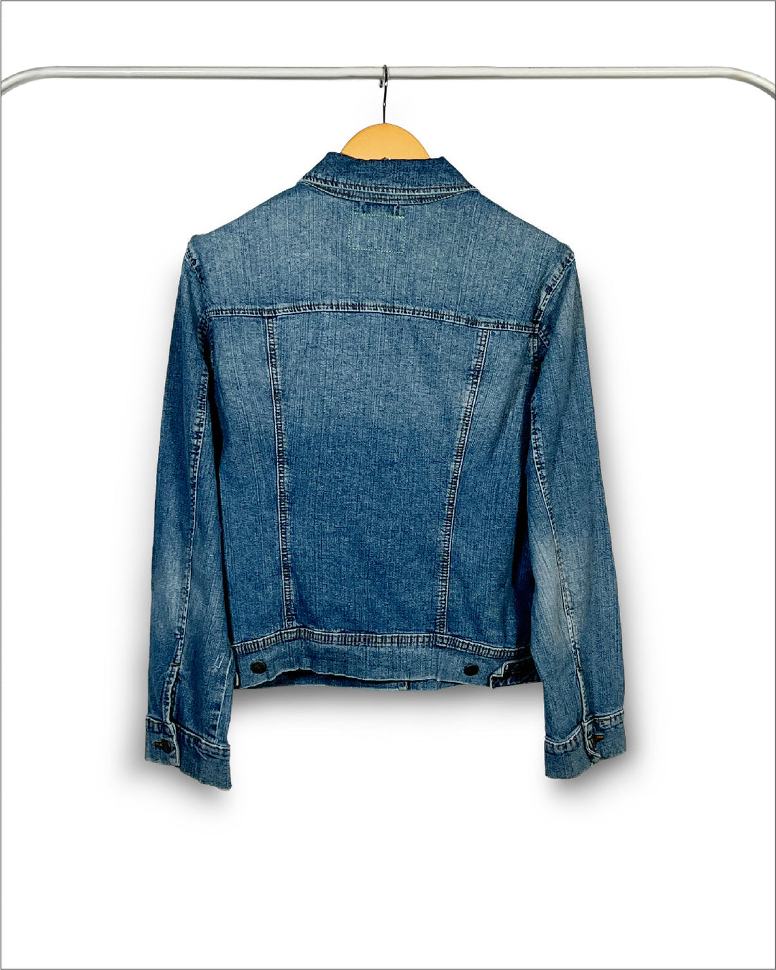 Light Indigo Classic Denim Trucker Jacket