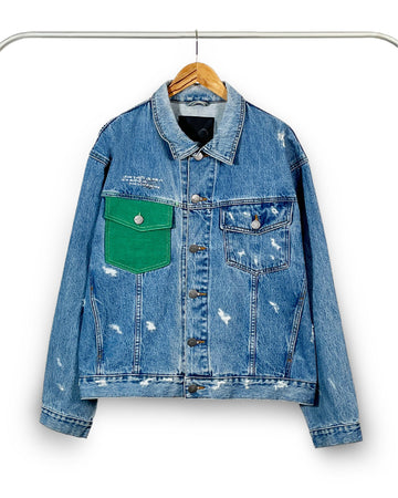 Mid Indigo Classic Trucker Jacket