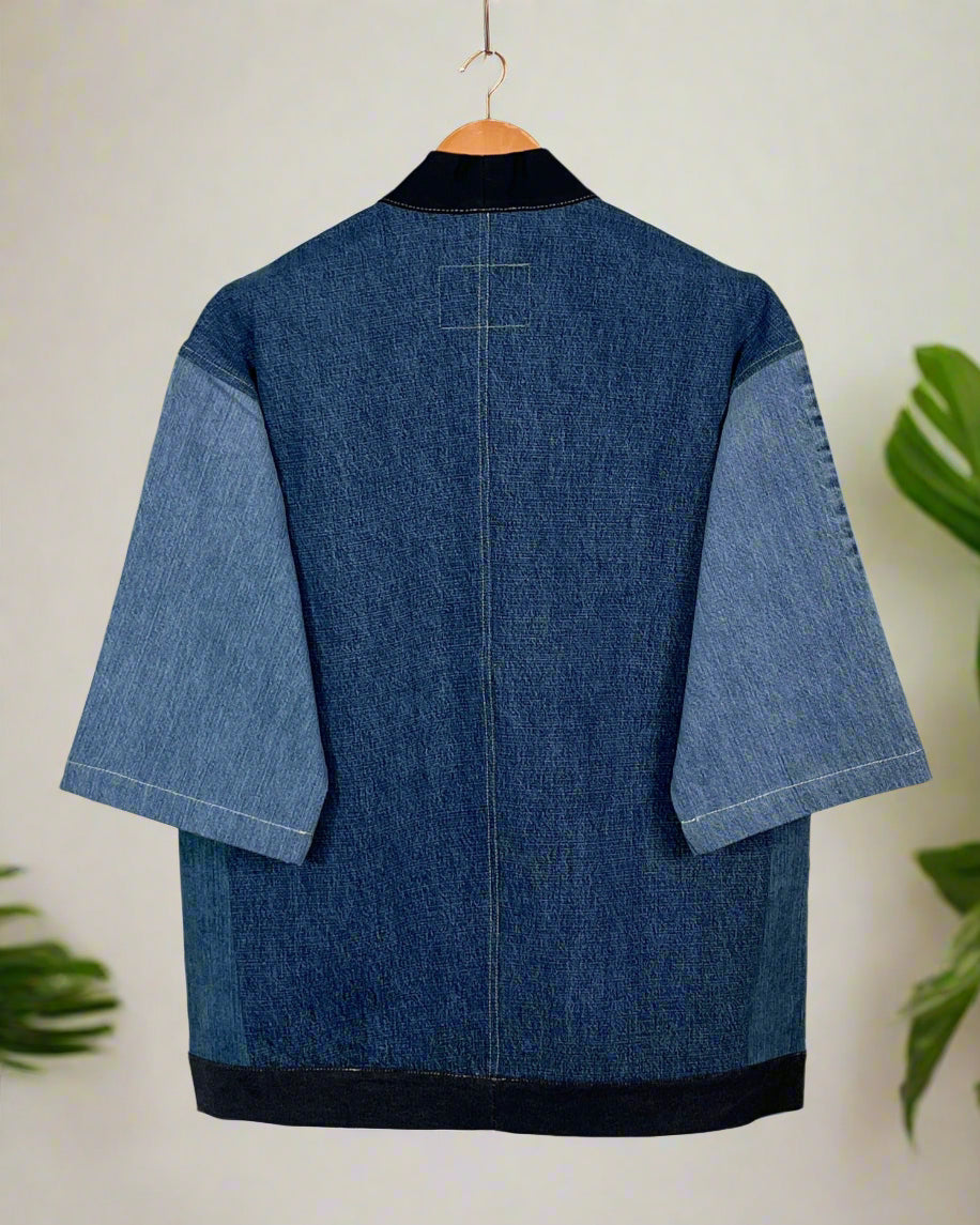 Upcycled Denim Kimono Jacket | 199