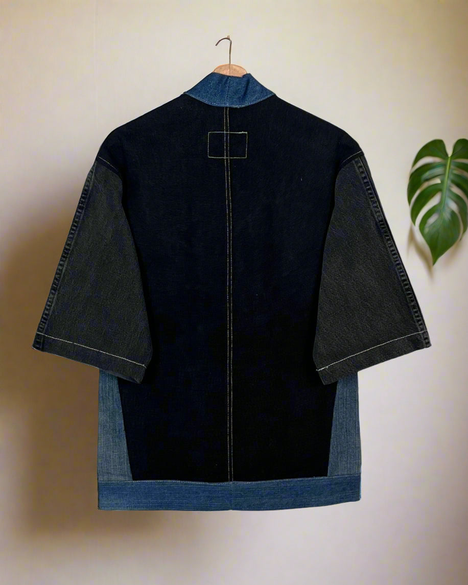 Upcycled Denim Kimono Jacket | 203