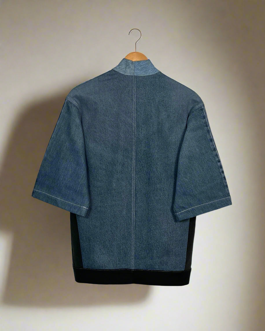 Upcycled Denim Kimono Jacket | K161