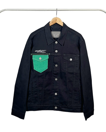 Black Classic Trucker Jacket